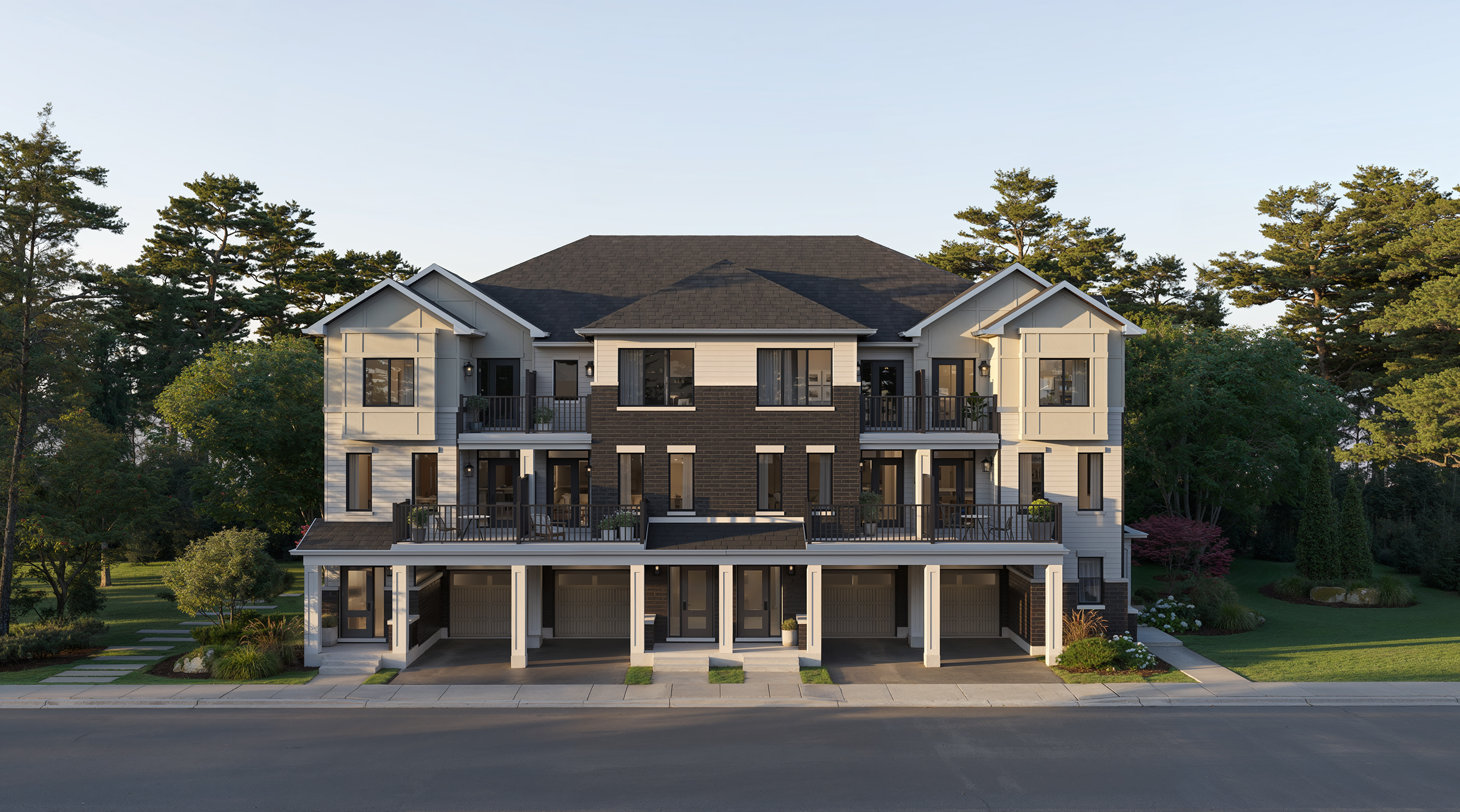 Riverview Towns Elevation A